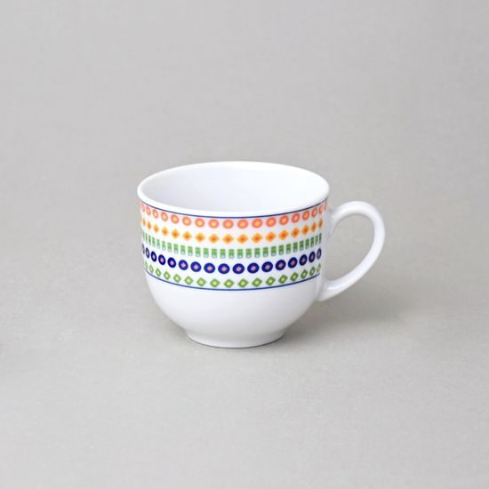 80110: Šálek kávový 165 ml a podšálek 135 mm, Thun 1794, karlovarský porcelán, OPÁL