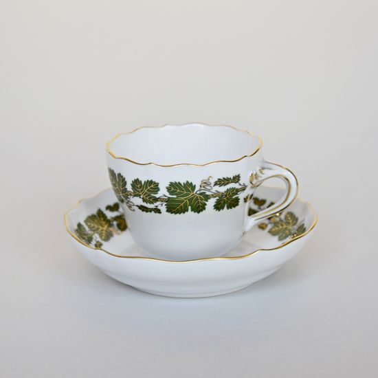 Cup and Saucer Mocha 0,8 l, Meissen Porcelain