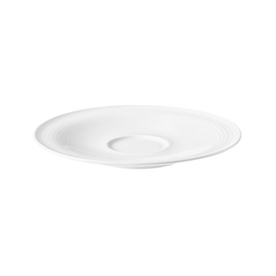 Saucer 16,5 cm, Beat white, Seltmann Porcelain