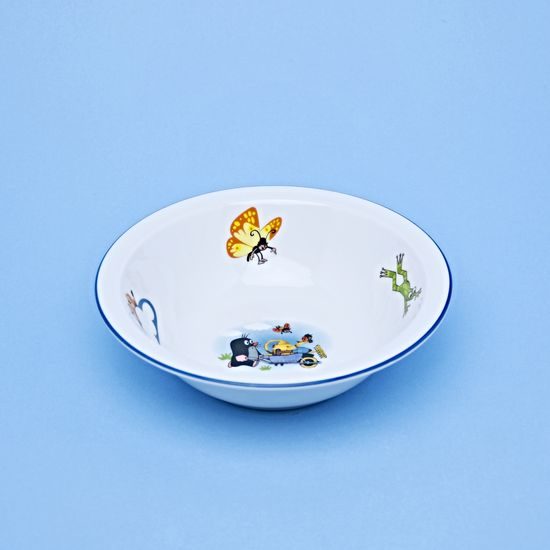 Bowl Praktik 16 cm, Mole the Gardener, Thun 1794 Carlsbad porcelain