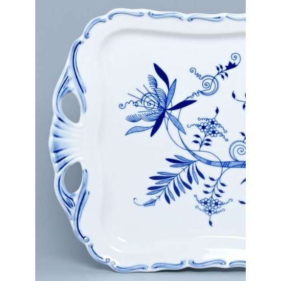 Platter Aida 45 x 25 cm s uchy, Original Blue Onion pattern (QII)