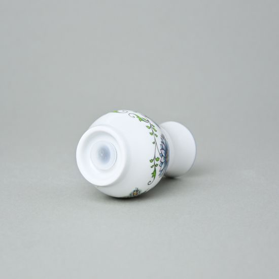 Salt shaker 7,5 cm, COLOURED ONION PATTERN