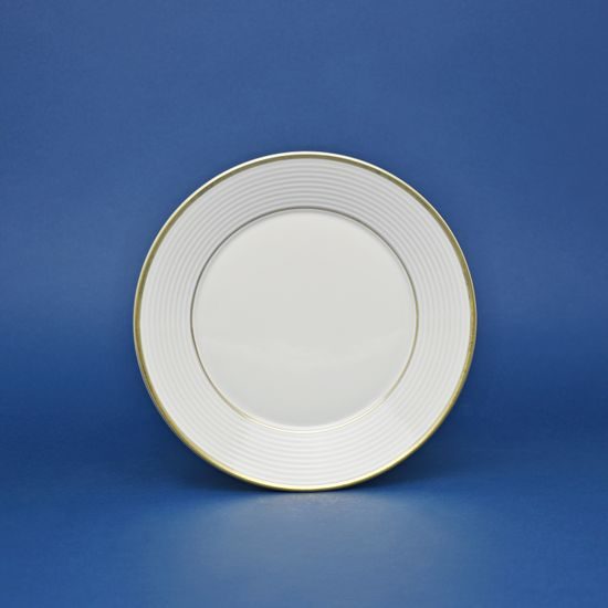 Lea ivory zlato: Talíř dezertní 19 cm, Thun karlovarský porcelán