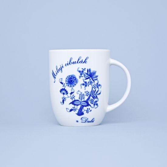 Mug Darja 0,25 l "Miluji cibulák = I love Blue Onion", Český porcelán a.s.