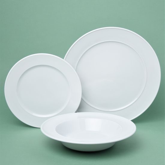 Plate set for 6 pers. 27-22-20 cm, Excellency, G. Benedikt 1882