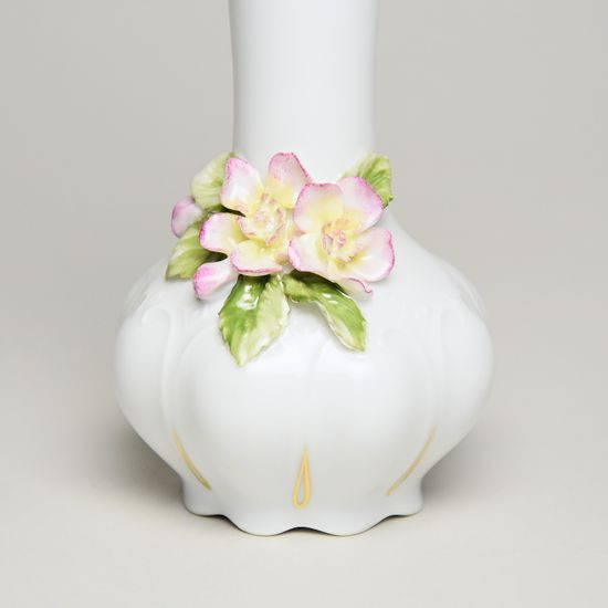 Vase small slim 16 cm, Reta - White, Chodov Porcelain