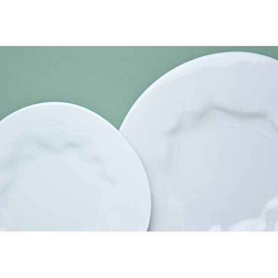 Plate SET for 4 persons with a deep plate / bowl 23 cm, Flamenco, G. Benedikt 1882