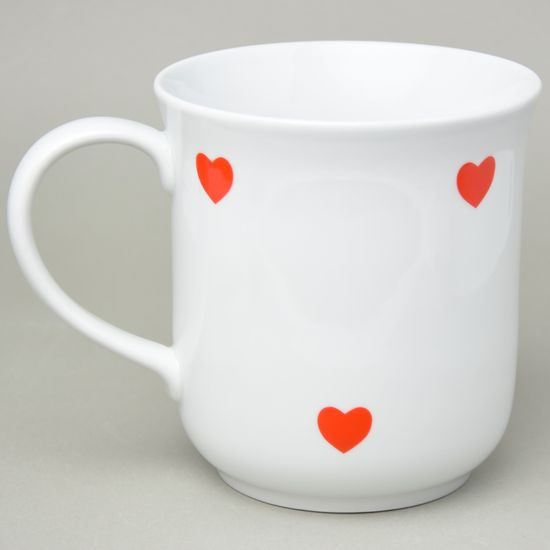 Mug Golem 1,5 l, Red hearts, Český porcelán a.s.