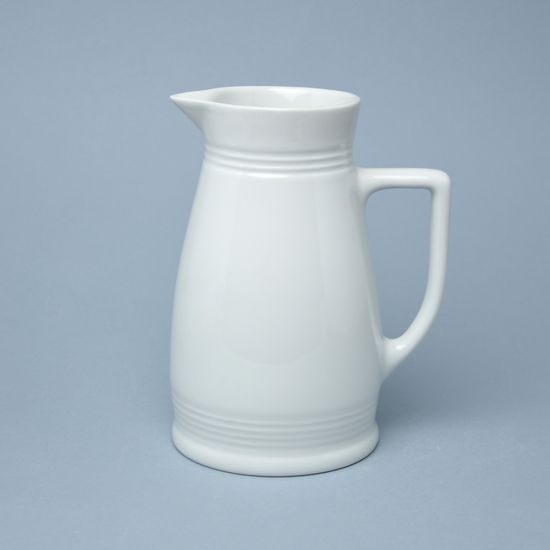 Pitcher / jug / creamer 1,09 l, Benedikt white, G. Benedikt 1882