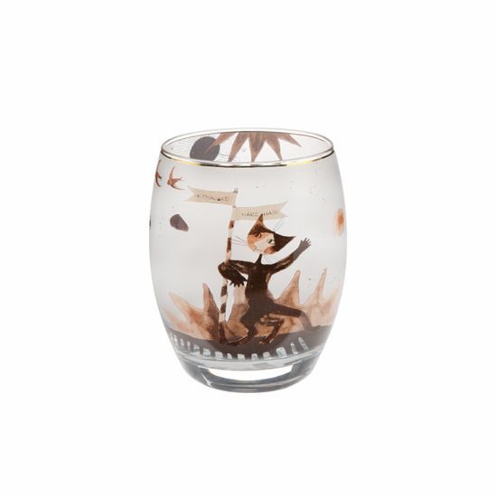 Tealight Modista 10 cm, Glass, Cats Goebel R. Wachtmeister