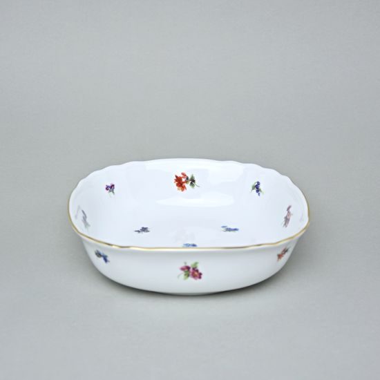 Mísa salátová čtyřhranná italská 19 cm, Rakouská házenka, Český porcelán a.s.