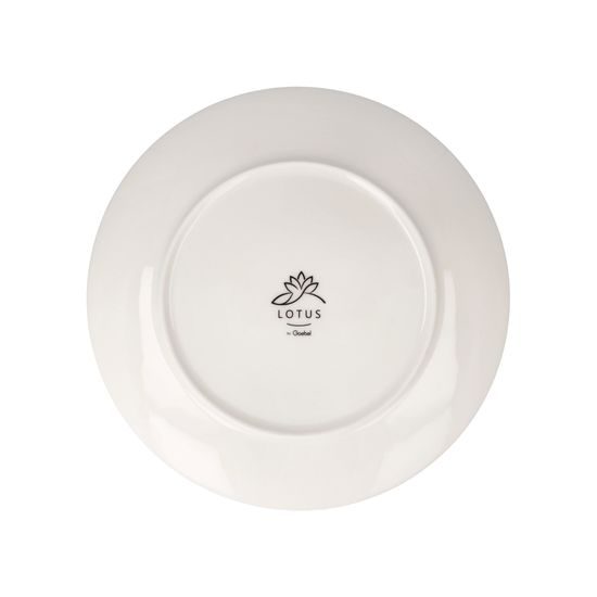 Plate Yin Yang white 23 / 23 / 2cm, Fine Bone China, Goebel