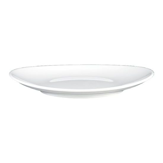 Plate oval dessert 21 cm, Modern Life UNI white, Seltmann Porcelain