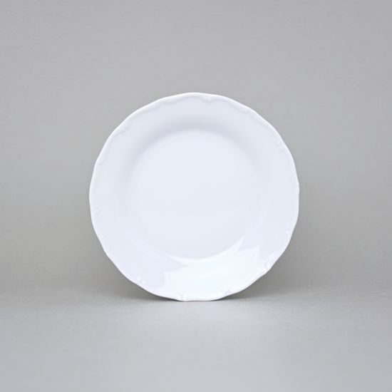 Verona white: Plate dessert / breakfast 21 cm, G. Benedikt 1882, bottom sign