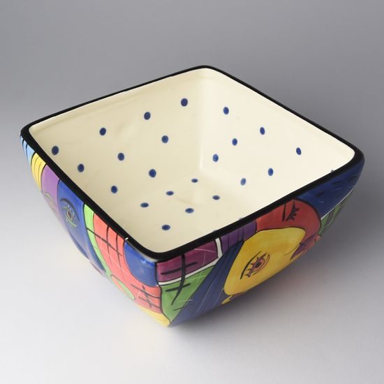 Bowl 17 x 7 cm, French ceramics Muzeum