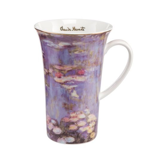 Hrnek 0,5 l, jemý kostní porcelán, Lekníny - večer, C. Monet, Goebel Artis Orbis
