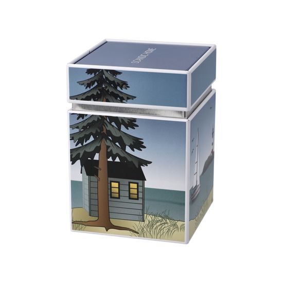 Tea tin Ocean love 7,5 / 7,5 / 11 cm, Goebel