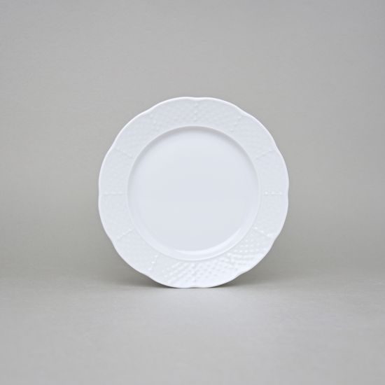Plate dessert 17 cm, Thun 1794, karlovarský porcelán, NATÁLIE white
