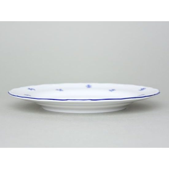 Plate dining 25 cm, Ophelie blue Hazenka, Nová Role Thun