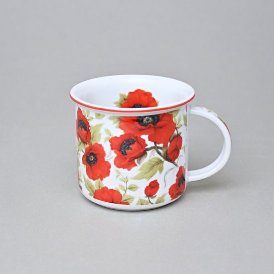 Hrnek Tina střední 240 ml, Vlčí mák, Český porcelán a.s.