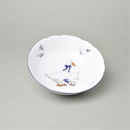 Constance Goose, Bowl 16 cm, Thun 1794, karlovarský porcelán