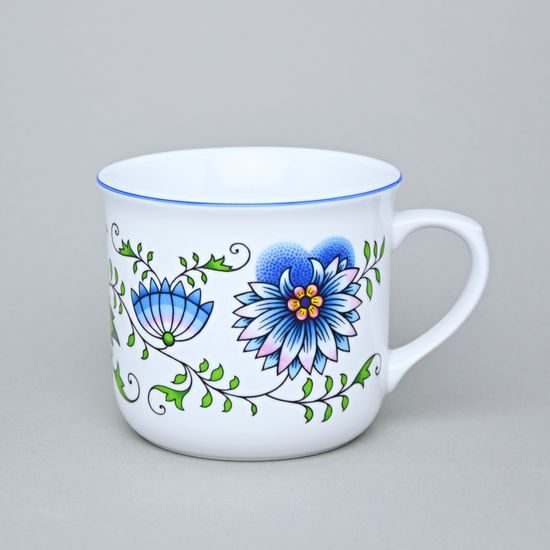 Mug "Warmer" 650 ml, COLOURED ONION PATTERN