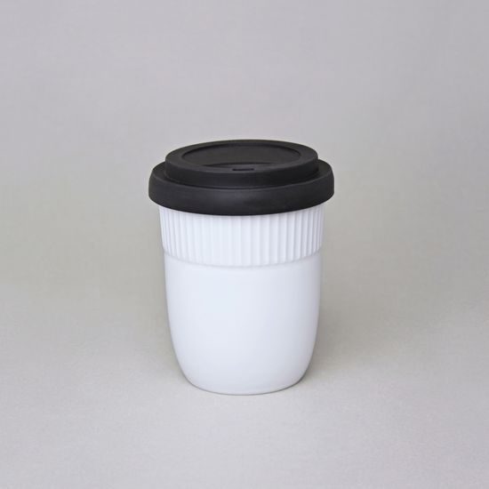 Šálek ToGo 200 ml, menší, nedekor, Benedikt dvoustěnka