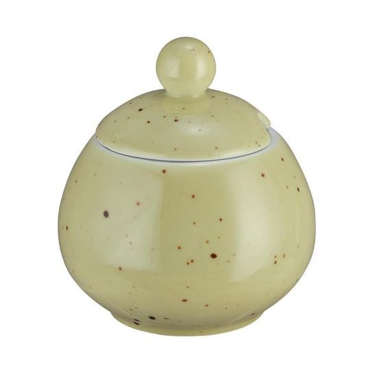 Sugar bowl 0,23 l, Life Olive 57012, Seltmann Porcelain