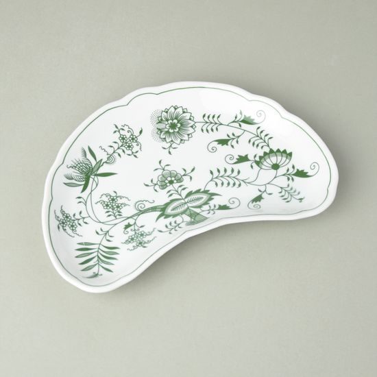 Dish for bones 22 cm, Original Green Onion Pattern