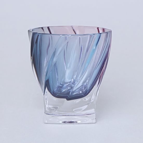 PONTI - Duha (fialovo-šedo-modrá), Sklenice na whisky, 320 ml, Bohemia Treasury