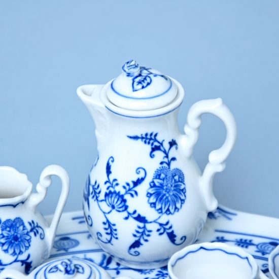 Souprava kávová mini 8 dílná, Cibulák, originální z Dubí