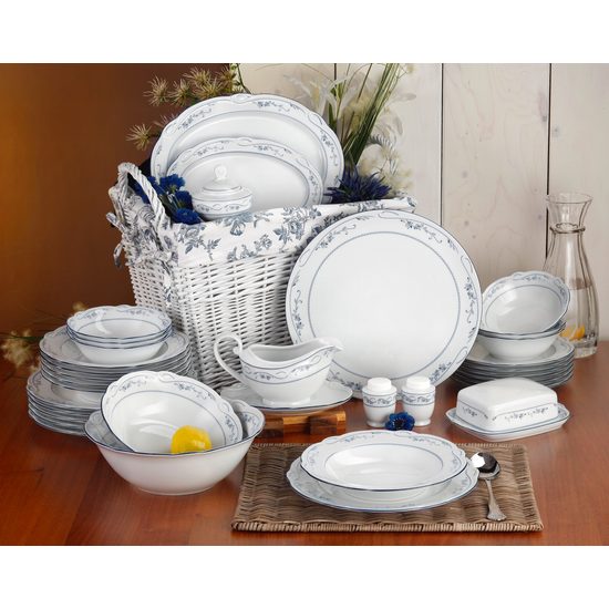 Tea set for 6 persons (15 Pcs.), Desiree 44935, Seltmann Porcelain