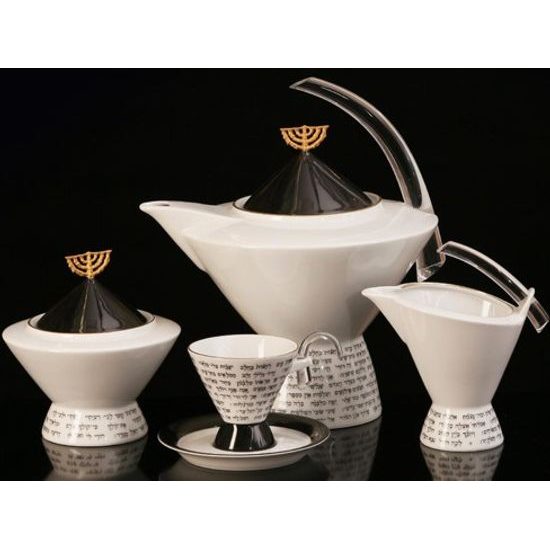 Coffee set for 6 persons Saron, Thun Studio, Luxury Porcelain
