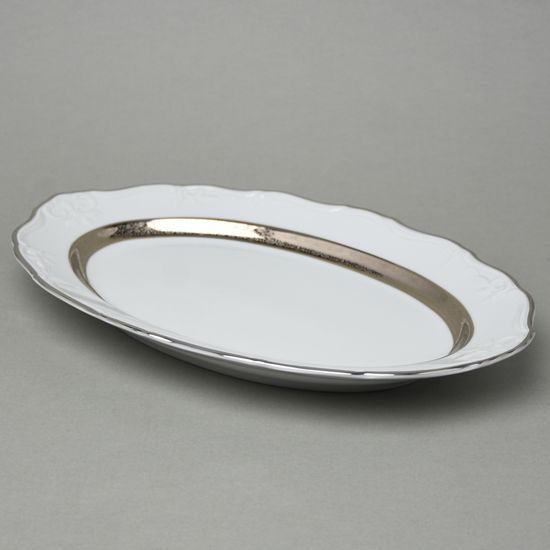 Mísa oválná 36 cm, Marie Louise 88042, Thun 1794, karlovarský porcelán