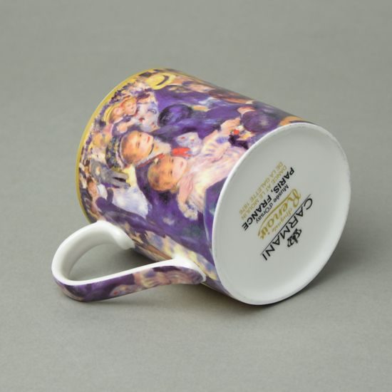 Hrnek 360 ml, Dance in Bougival, A. Renoir, bone china Carmani