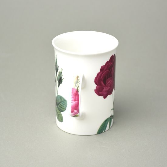 Les Roses: Hrnek Lancaster 320 ml, anglický kostní porcelán, Roy Kirkham