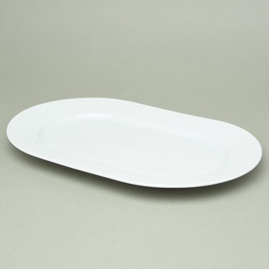 Dish oval flat 32 cm, Onyx, THUN 1794