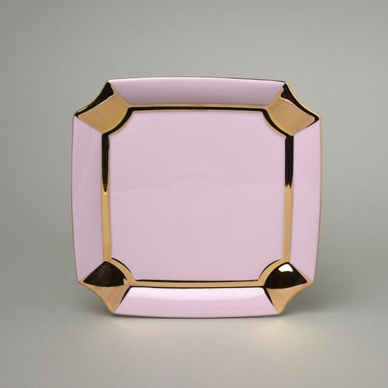 Plate dessert 19 cm, Empír 380, Rose China Chodov