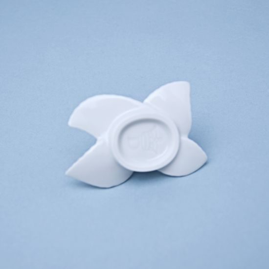 Dekorační růže / růžička ke stolování 7,3 x 3 cm, Cibulák, originální z Dubí