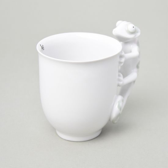 Mug ZOO Chameleon 400 ml, 12 cm, Goldfinger porcelain
