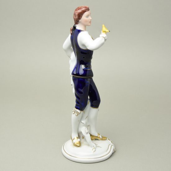 Ptáčník 28 cm, Isis, Porcelánové figurky Duchcov