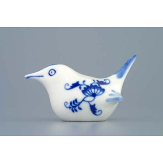 Bird 2 - small 5 x 9 cm, Original Blue Onion Pattern