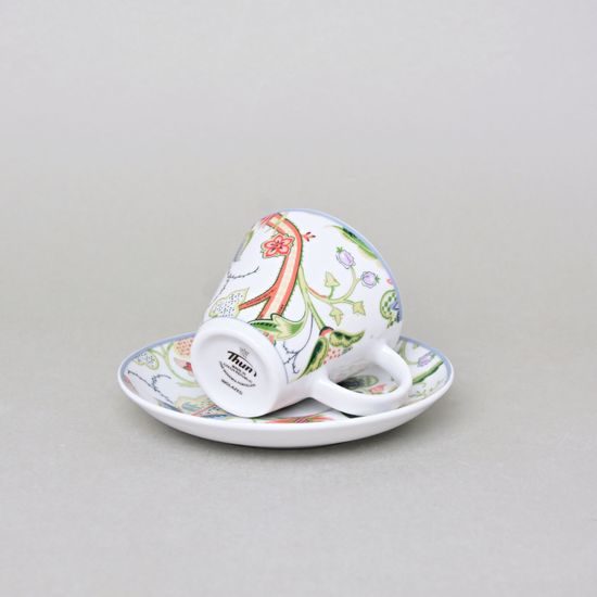 Šálek mokka (espresso) 90 ml a podšálek 135 mm, Thun 1794, karlovarský porcelán, TOM 30005