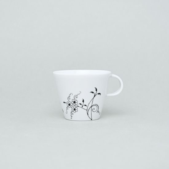 Bohemia black: Cup coffee 145 ml, design Jiří Pelcl, Český porcelán a.s.