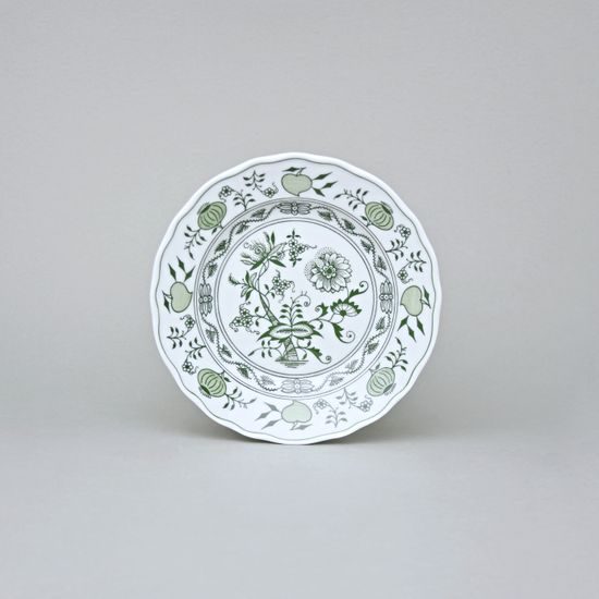 Talíř dezertní 17 cm, zelený cibulák, Český porcelán a.s.