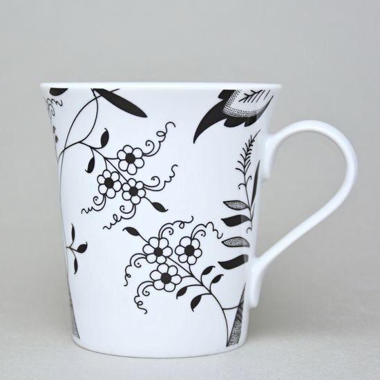 Hrnek Ema 350 ml, černý cibulák, Český porcelán a.s.