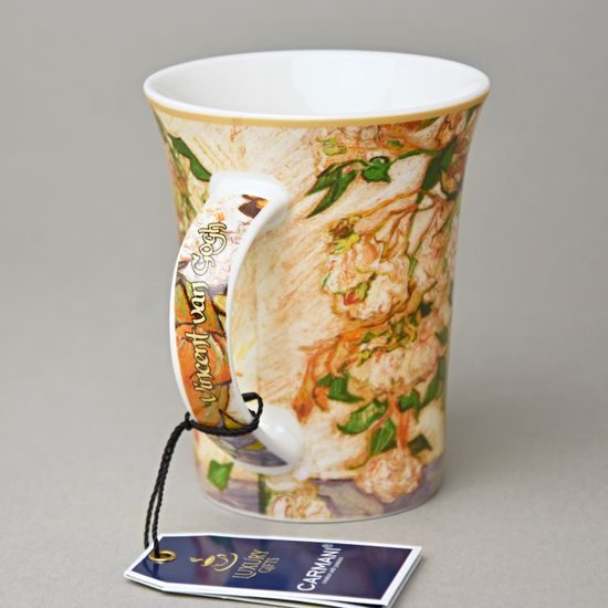 Mug 350 ml, Vincent van Gogh, Roses, porcelain Carmani
