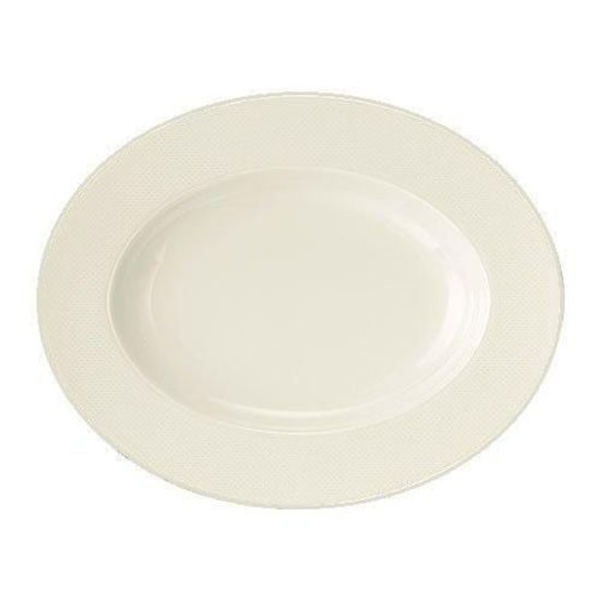 Platter oval 24 cm, Achat Diamant UNI, Tettau Porcelain