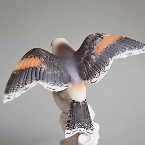 Goldfinch 17,5 x 10 x 19,5 cm, Pastel, Porcelain Figures Duchcov