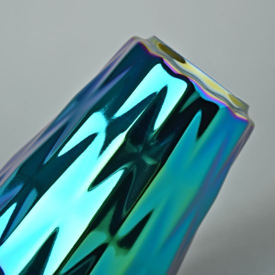 Hrnek Diamond Green Titan, zelená a platina, 250 ml, porcelán Goldfinger